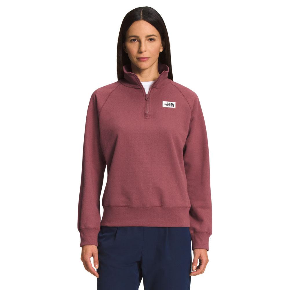 Heritage Patch 1/4 Zip Sweatshirt Women's