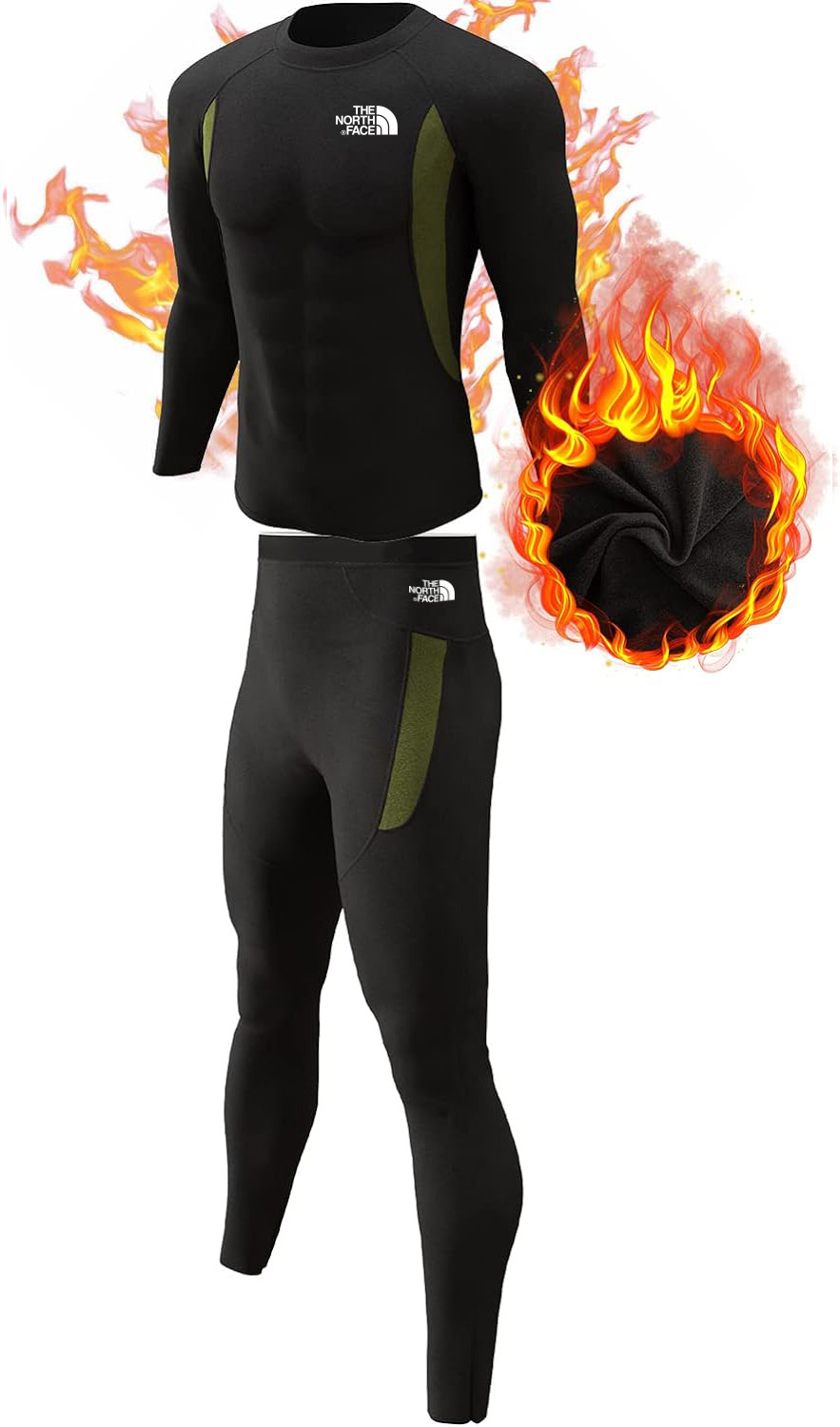 Thermal  Wool Underwear 2Pcs-Set - Men's