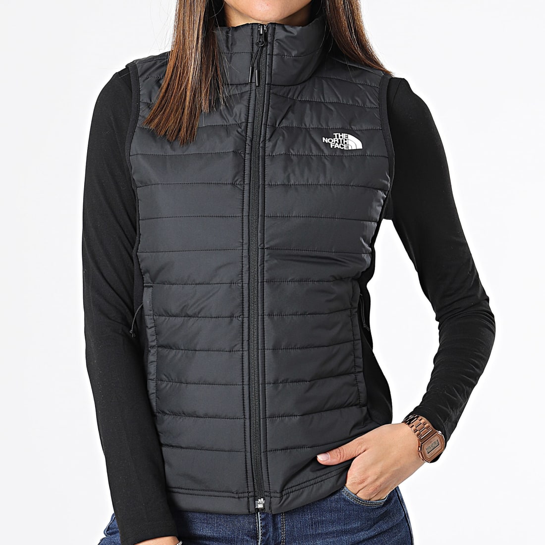 Sleeveless Puffer Jacket - Women's