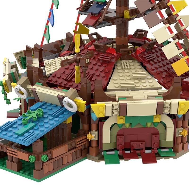 MOC horse head station-Legend of Zelda: Breath of the Wild building blocks 2127PCs - ENBRIC
