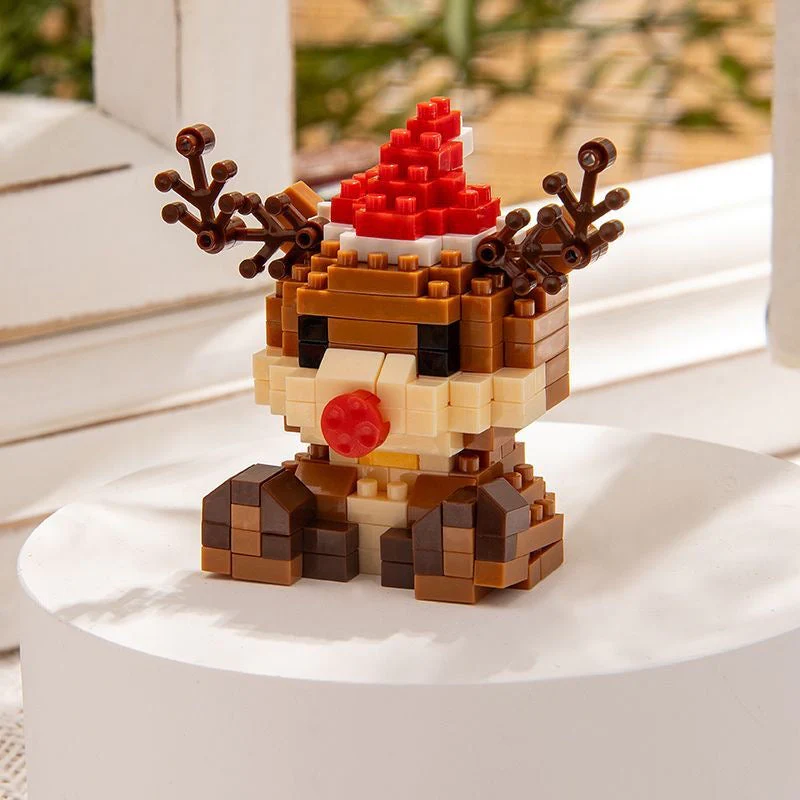 Winter Christmas Scene Building Block Collection - ENBRIC