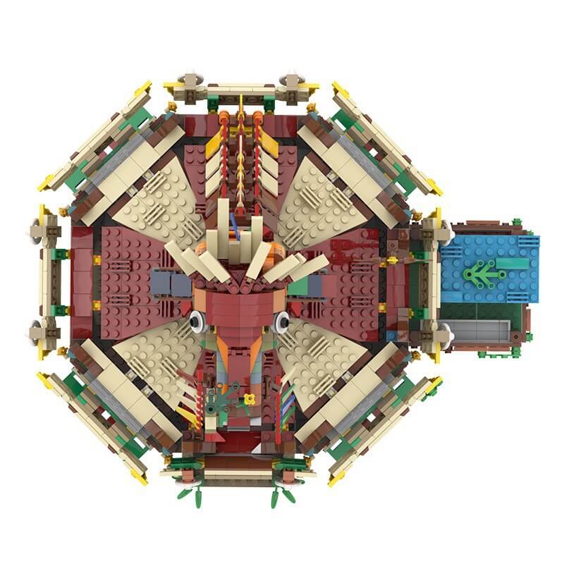 MOC horse head station-Legend of Zelda: Breath of the Wild building blocks 2127PCs - ENBRIC