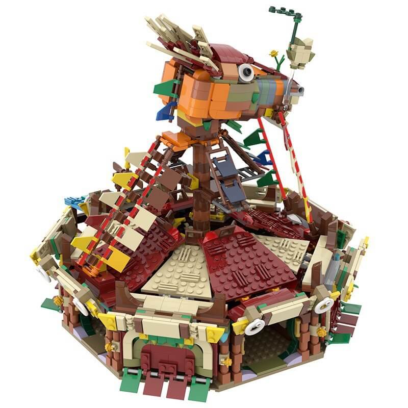 MOC horse head station-Legend of Zelda: Breath of the Wild building blocks 2127PCs - ENBRIC
