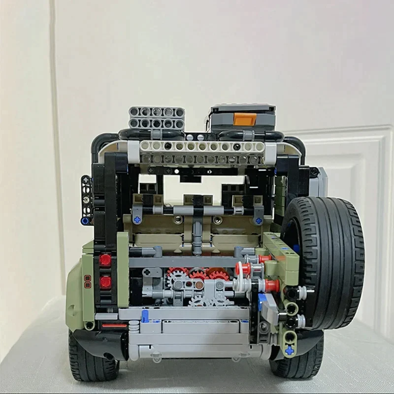 Land SUV Rover Defender Building Kit 2612 Pieces - ENBRIC