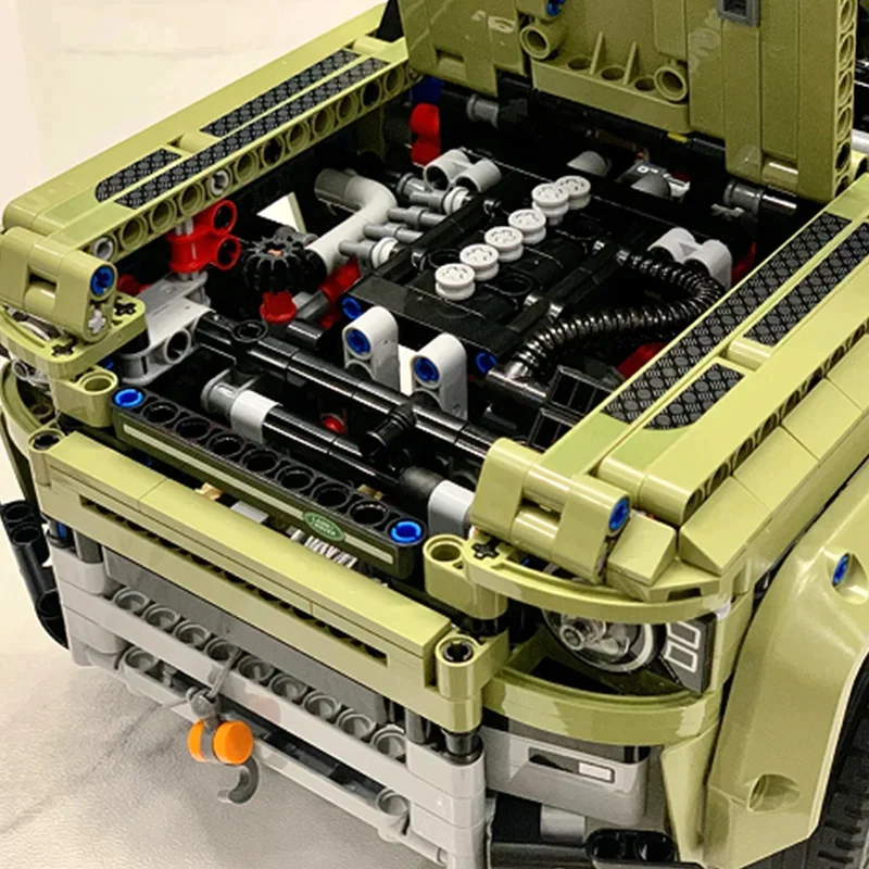 Land SUV Rover Defender Building Kit 2612 Pieces - ENBRIC