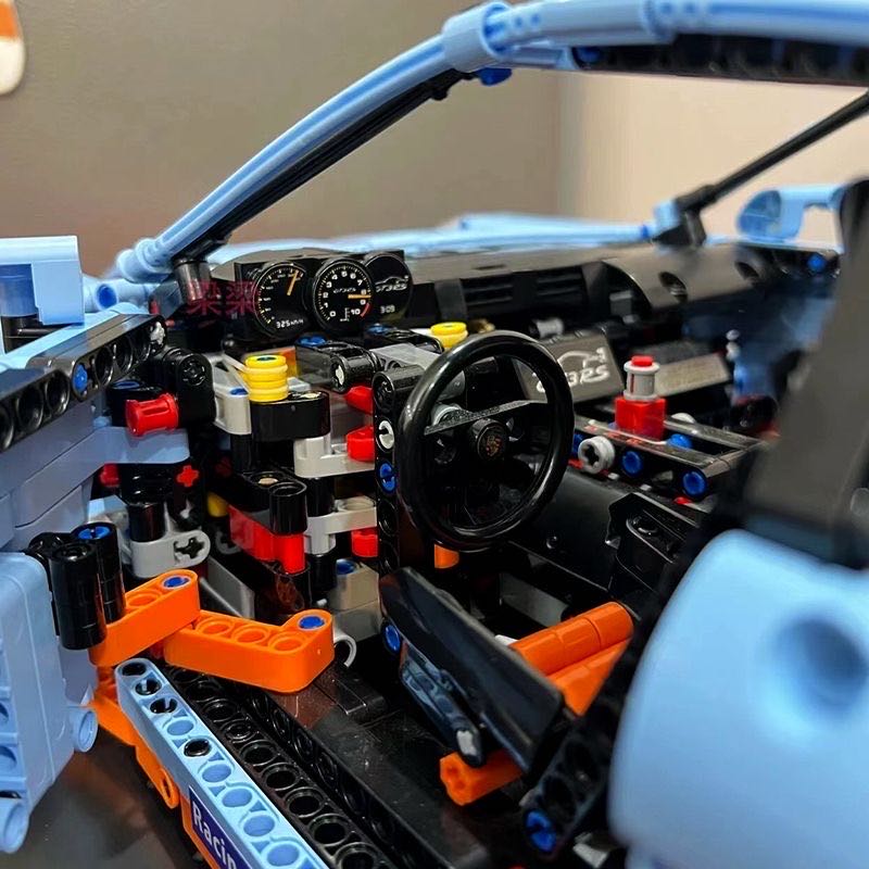 Porsche 911 GT3 RS GULF Oil Solo Building Block set - ENBRIC
