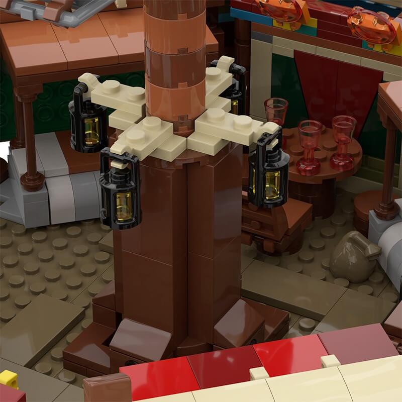 MOC horse head station-Legend of Zelda: Breath of the Wild building blocks 2127PCs - ENBRIC