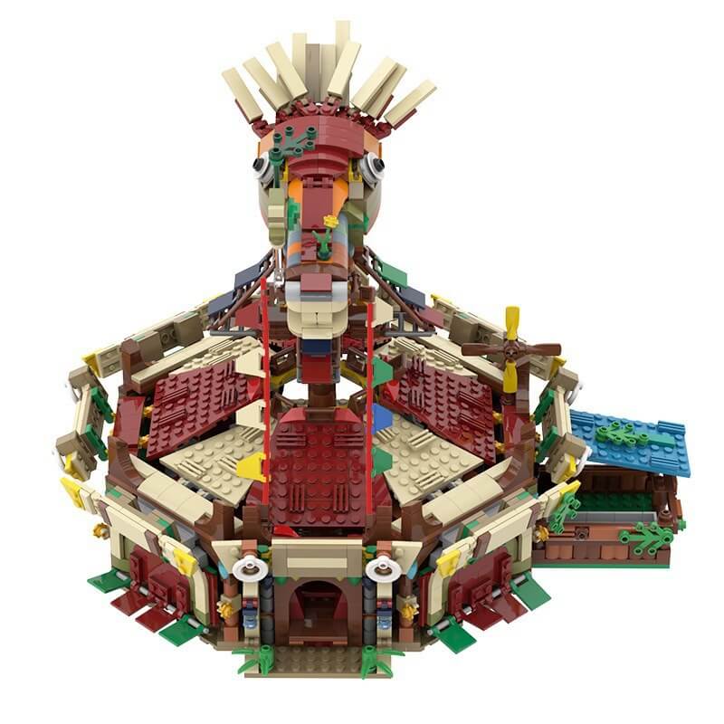 MOC horse head station-Legend of Zelda: Breath of the Wild building blocks 2127PCs - ENBRIC
