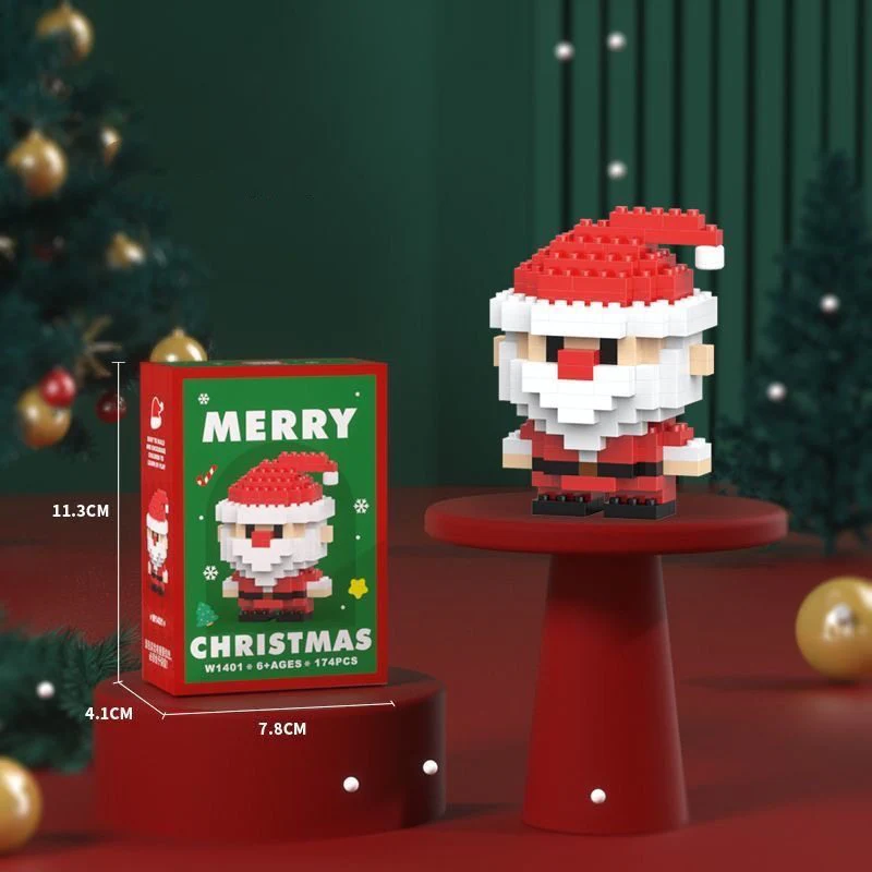 Winter Christmas Scene Building Block Collection - ENBRIC