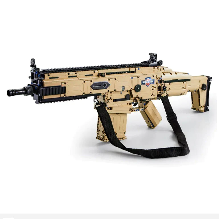 FN SCAR 17S Assault Rifle Building Block 1503PCs - ENBRIC