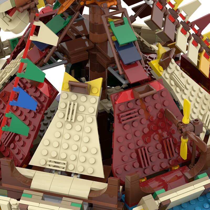 MOC horse head station-Legend of Zelda: Breath of the Wild building blocks 2127PCs - ENBRIC