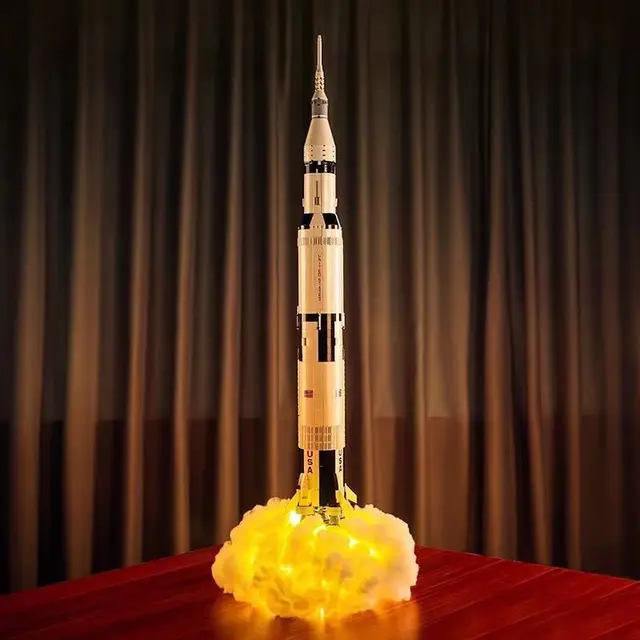 Apollo Saturn V Rocket Building Blocks - ENBRIC