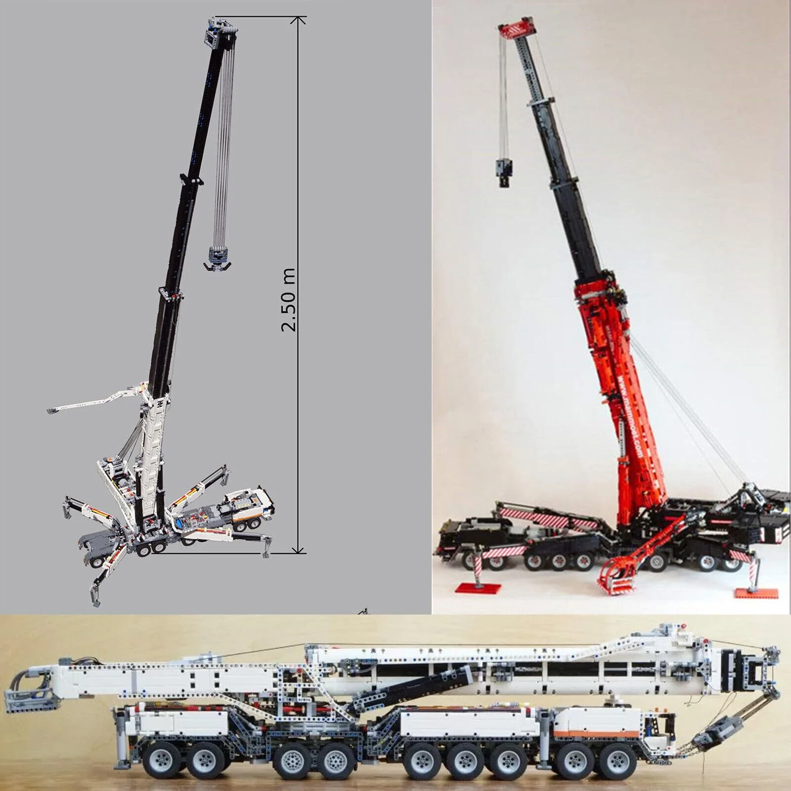 Technic Liebherr LTM 11200 Crane RC 8506 Pieces - ENBRIC