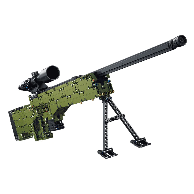 AWM Gun Sniper Rifle Military Weapons Building Block 1503PCs - ENBRIC