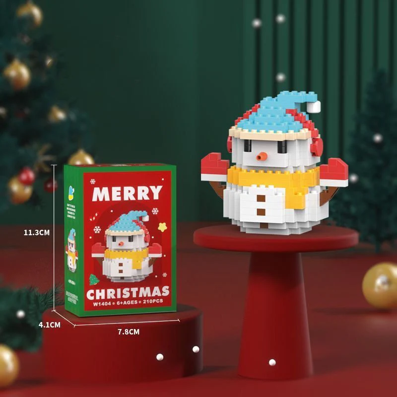 Winter Christmas Scene Building Block Collection - ENBRIC