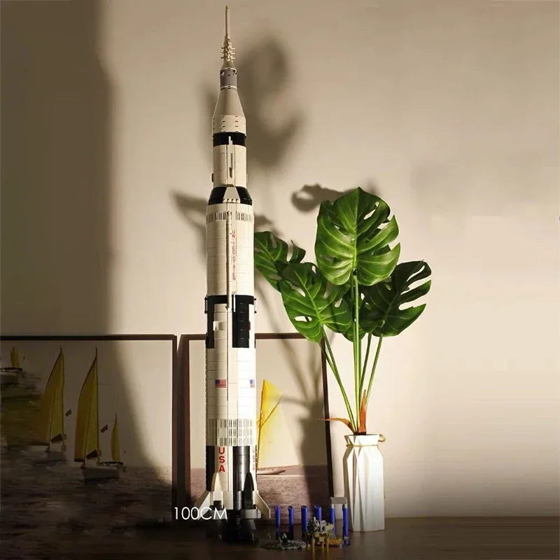 Apollo Saturn V Rocket Building Blocks - ENBRIC