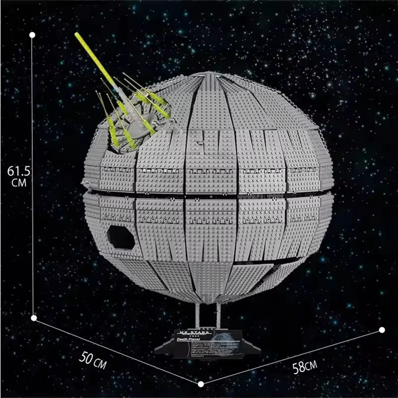 Ultimate Death Star - Playset & Statue Combo 7100PCs - ENBRIC