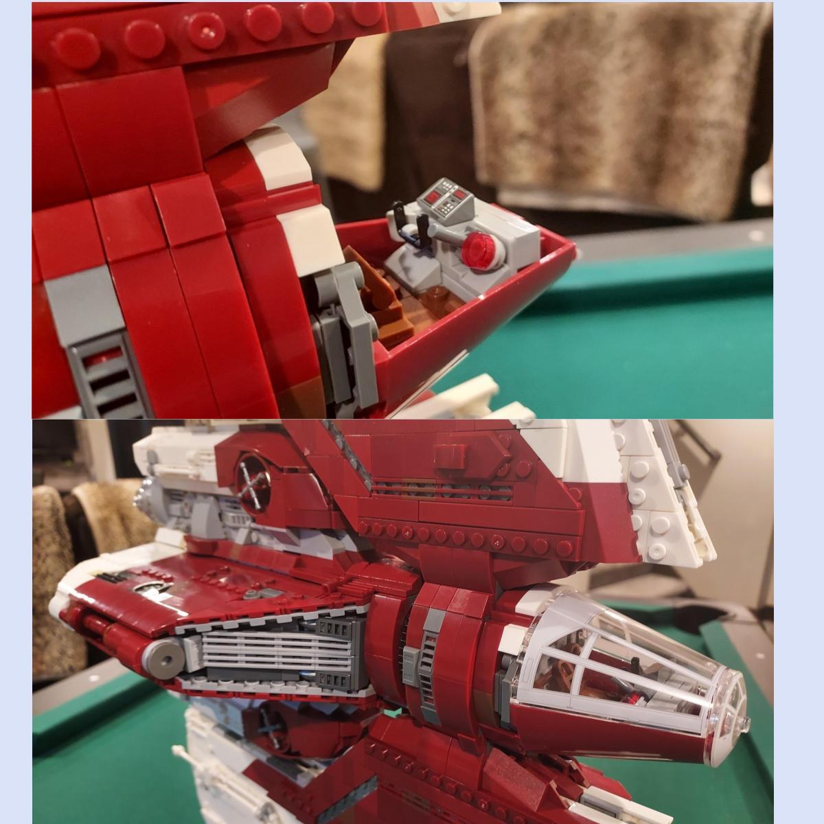 Star Wars Ahsoka Tano Jedi T6 Shuttle UCS 5666PCs - ENBRIC
