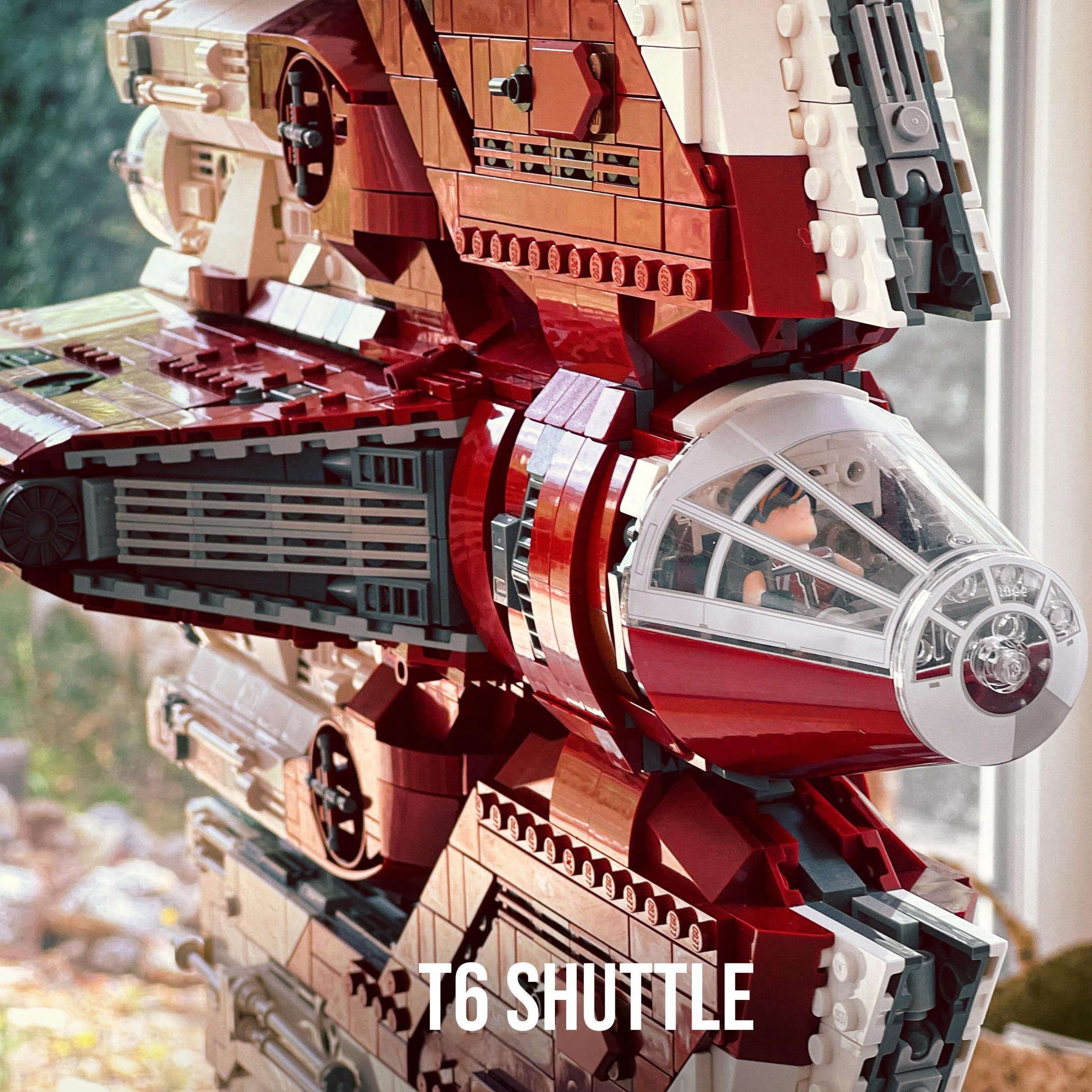 Star Wars Ahsoka Tano Jedi T6 Shuttle UCS 5666PCs - ENBRIC