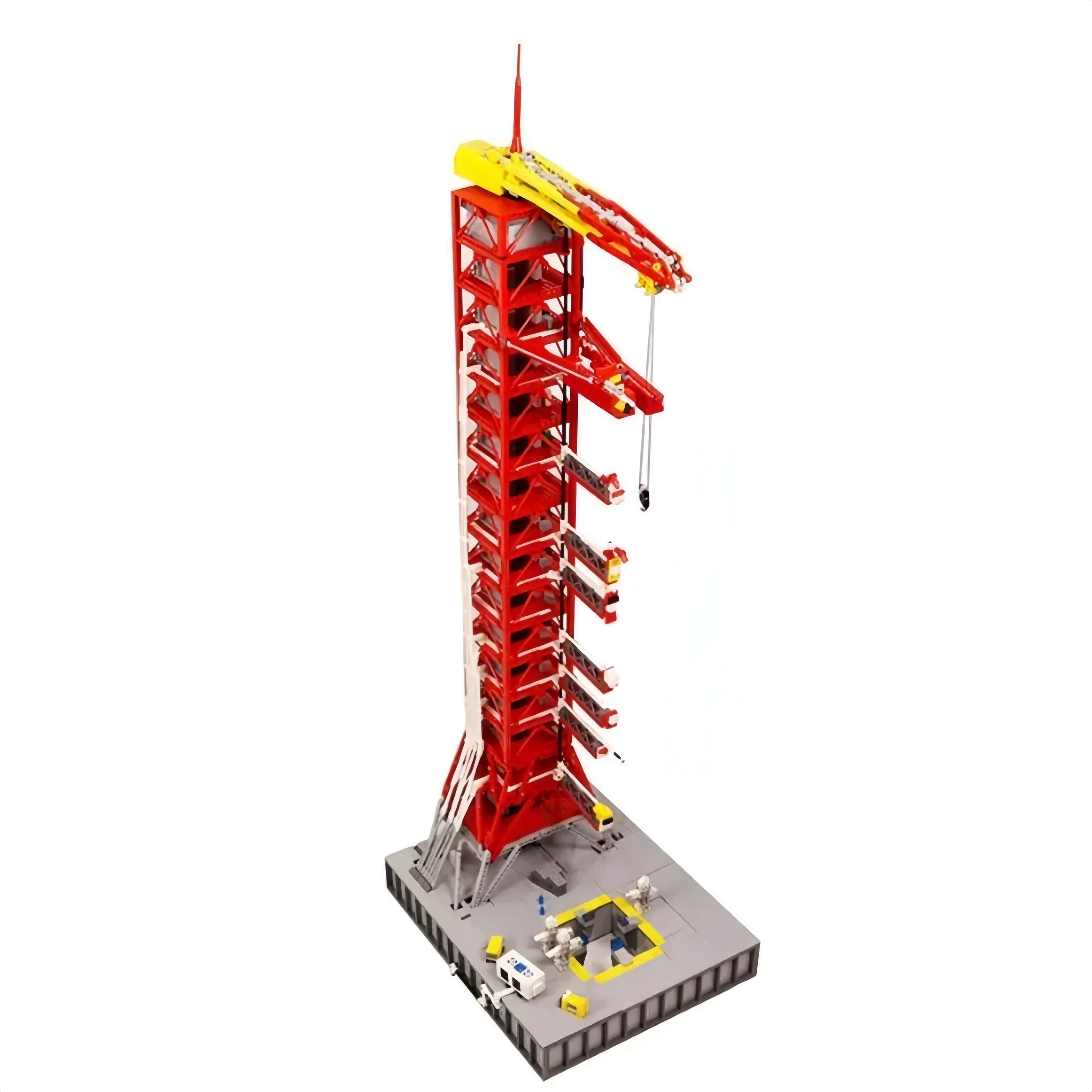 NASA Saturn-V Launch Umbilical Tower building blocks kit - ENBRIC