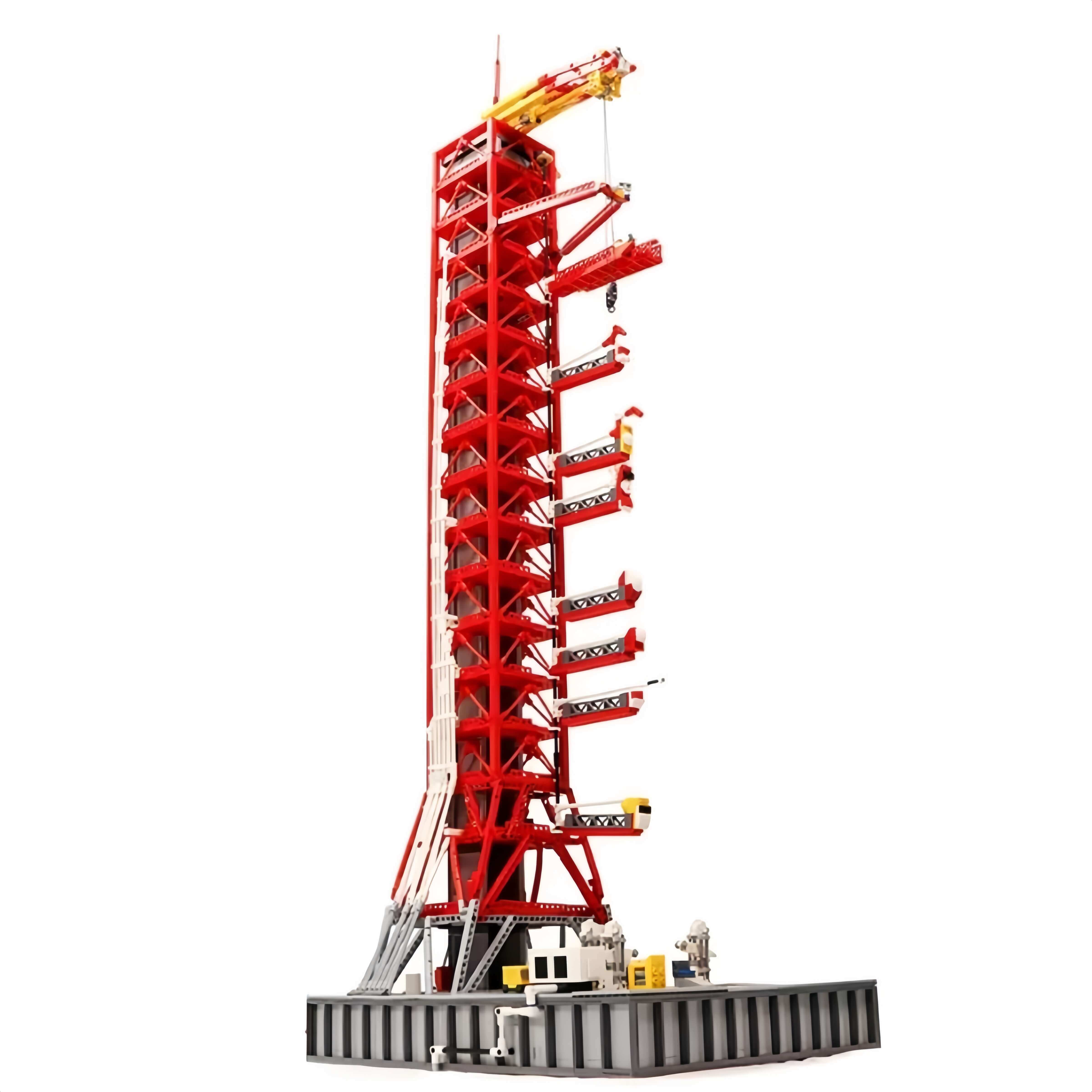 NASA Saturn-V Launch Umbilical Tower building blocks kit - ENBRIC