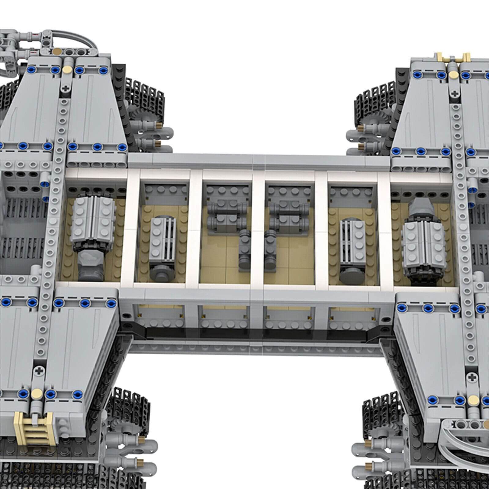 Crawler Transporter 2500 Pieces Mobile Launcher Platform - ENBRIC