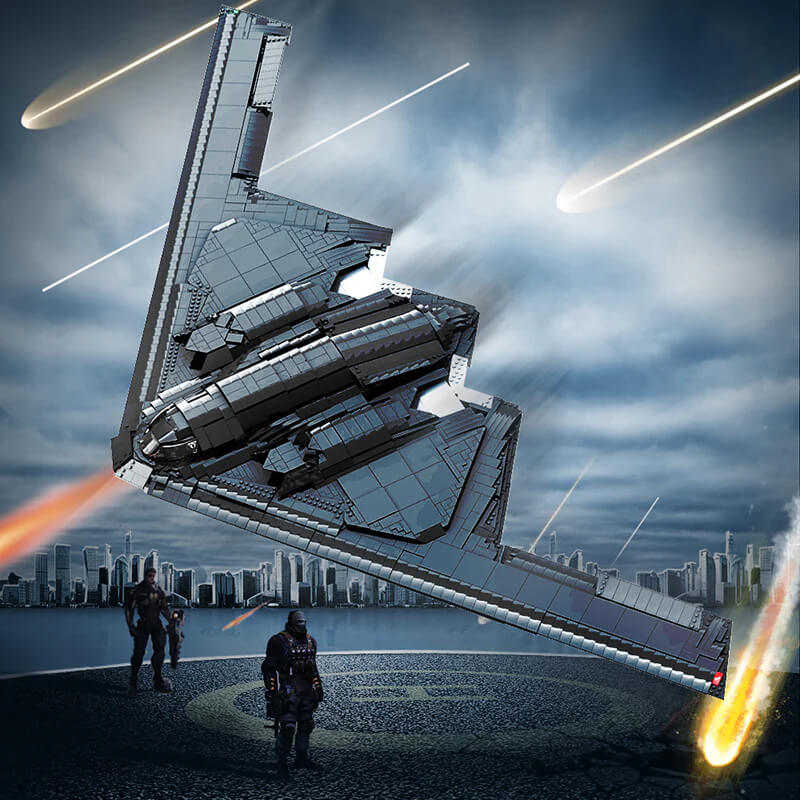 THE ULTIMATE 150CM B-2 STEALTH BOMBER 6988PCS - ENBRIC