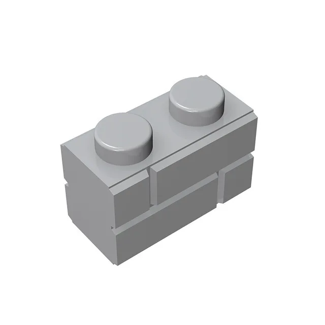 Brick, Modified 1 x 2 with Masonry Profile : Part 98283 - ENBRIC
