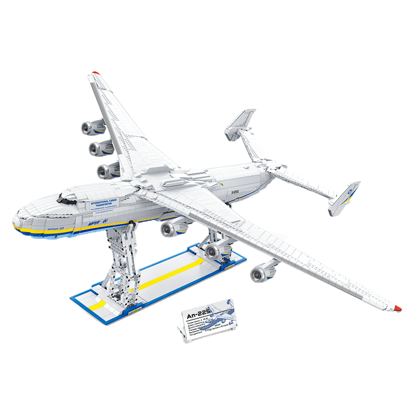 The Ultimate Antonov 225 With Stand 5349pcs - ENBRIC