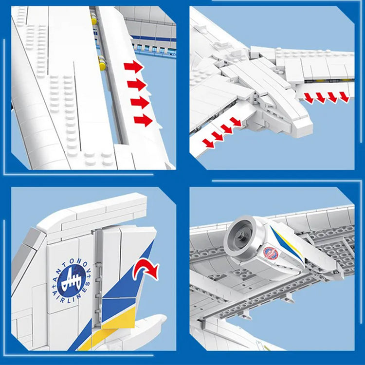 The Ultimate Antonov 225 With Stand 5349pcs - ENBRIC