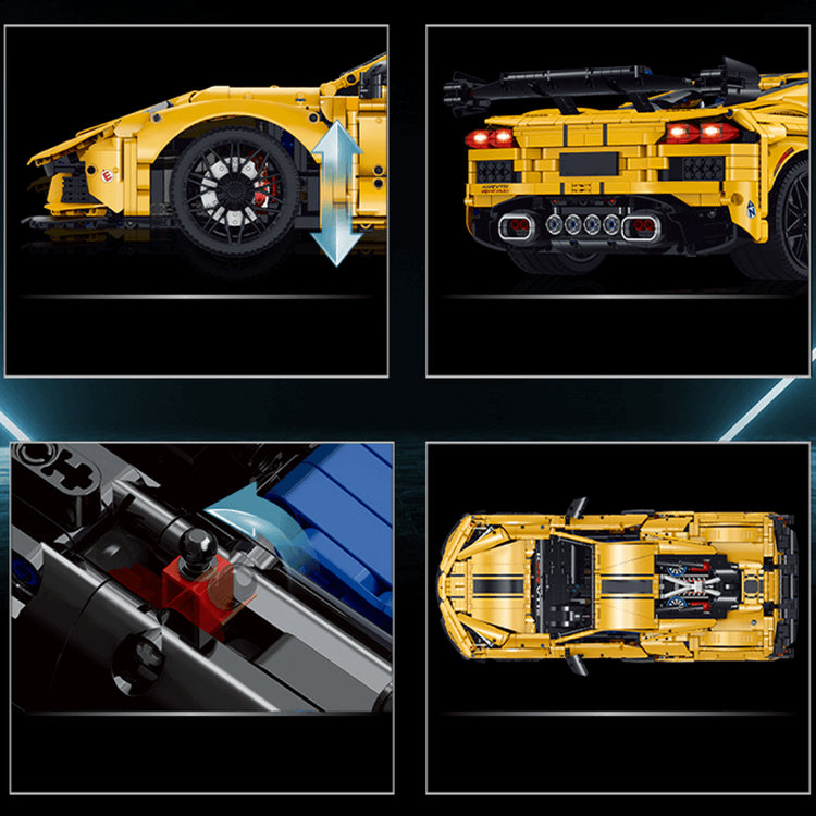 The All American Supercar 3787pcs - ENBRIC