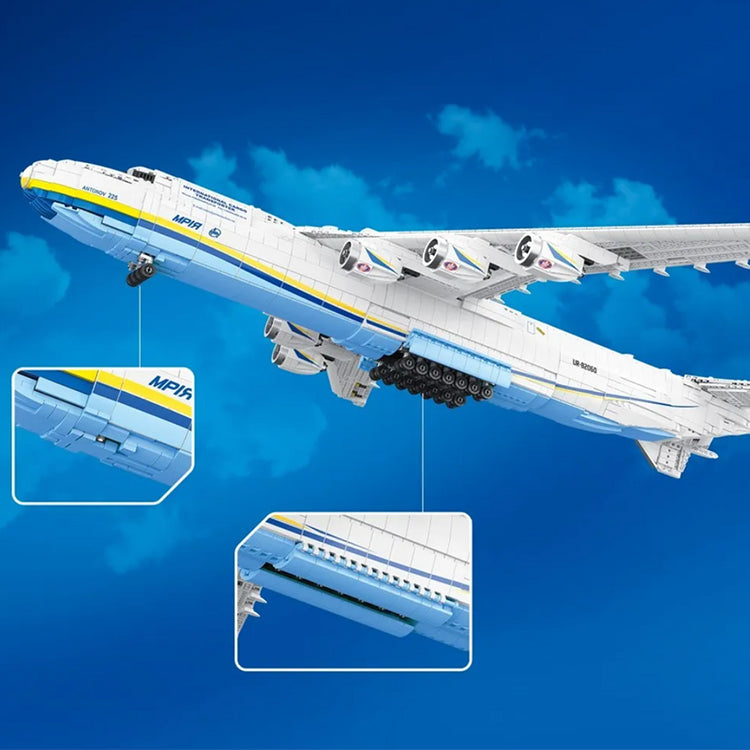 The Ultimate Antonov 225 With Stand 5349pcs - ENBRIC