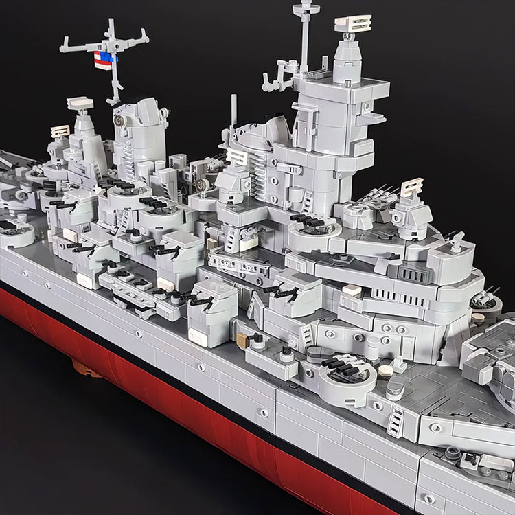 Uss Iowa Bb-61 Battleships 8042pcs - ENBRIC