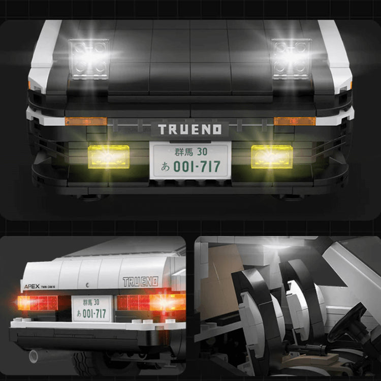 Remote Controlled Initial D Ae86 1233pcs - ENBRIC