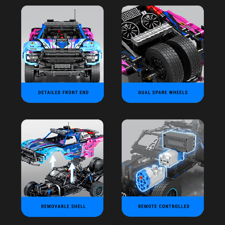 Dakar Trophy Truck 1340pcs - ENBRIC