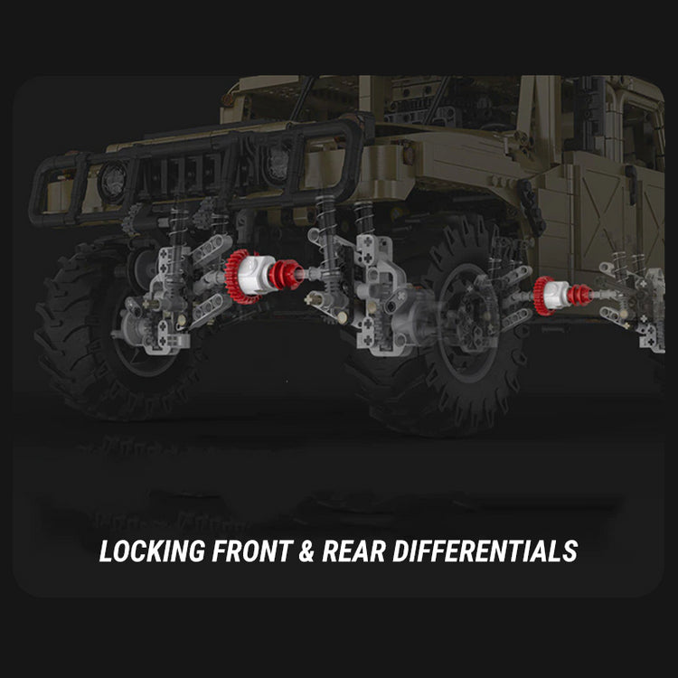 Remote Controlled Humvee 3934pcs - ENBRIC