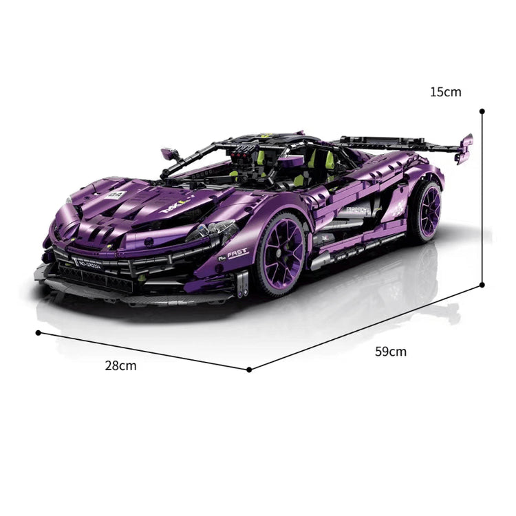The Ultimate Satin Purple Widowmaker 3567pcs - ENBRIC