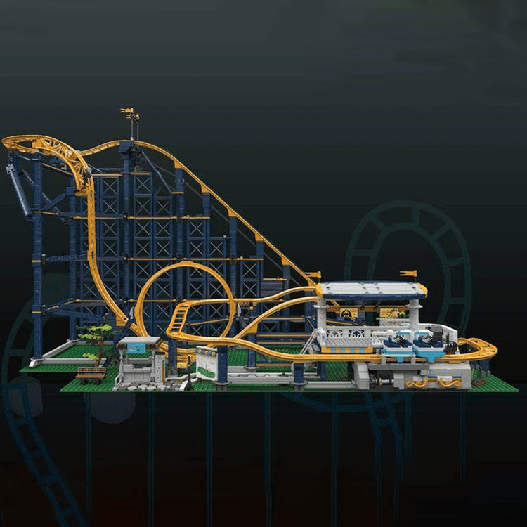 Motorised Looping Roller Coaster 3237pcs - ENBRIC