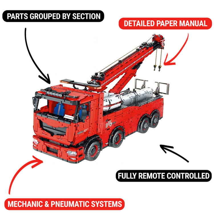 Remote Controlled Tow Truck 10965pcs - ENBRIC