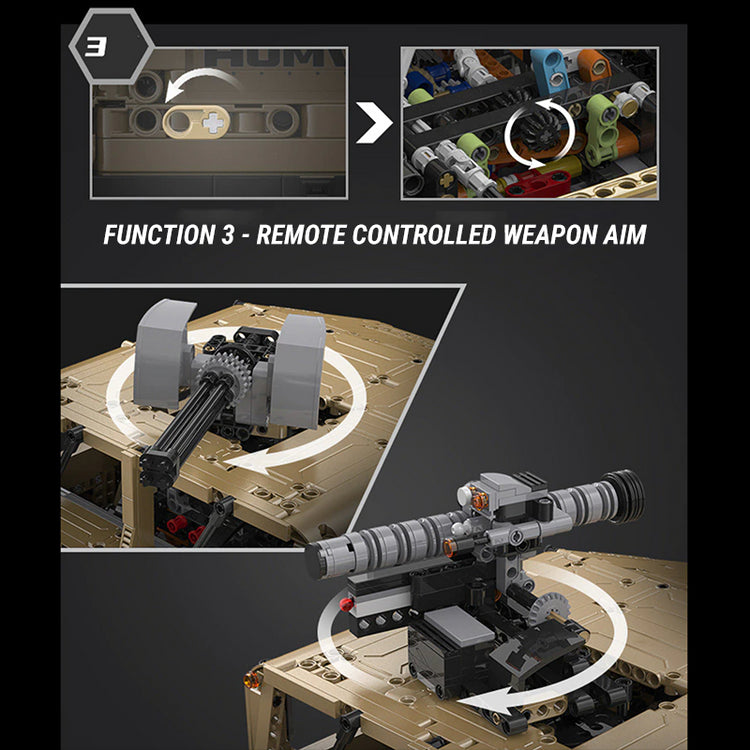 Remote Controlled Humvee 3934pcs - ENBRIC