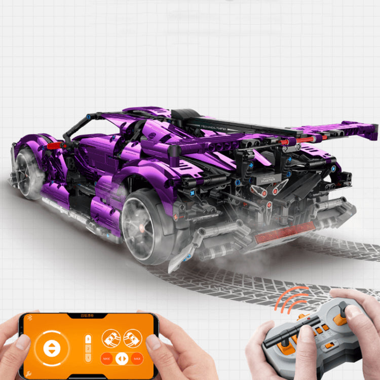 Chrome Edition Drifting Hypercar 2442pcs - ENBRIC