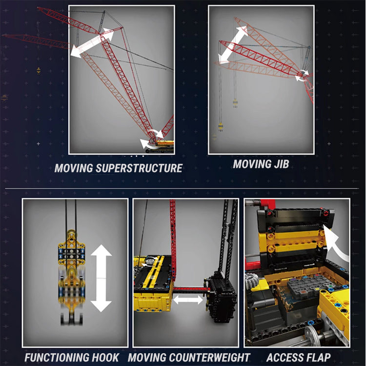 The 210cm Mega Dragline 4317pcs - ENBRIC