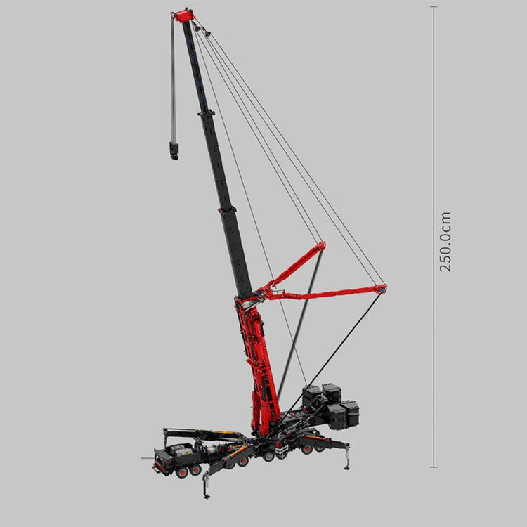 Red Edition Remote Controlled Crane 9176pcs - ENBRIC