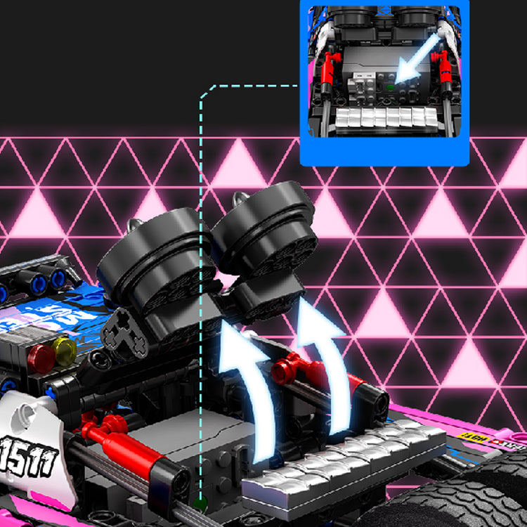 Dakar Trophy Truck 1340pcs - ENBRIC