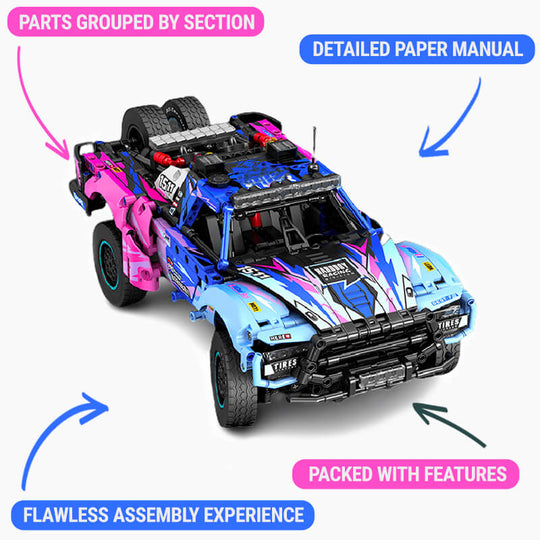 Dakar Trophy Truck 1340pcs - ENBRIC