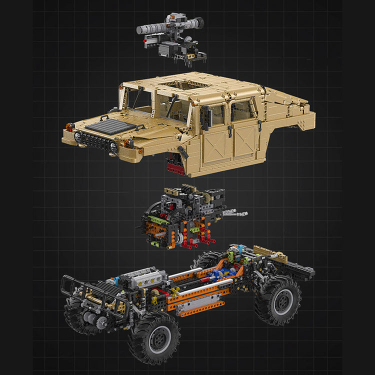 Remote Controlled Humvee 3934pcs - ENBRIC