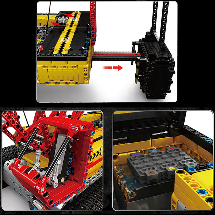 The 210cm Mega Dragline 4317pcs - ENBRIC