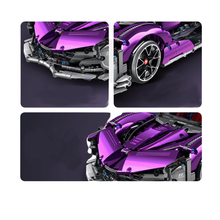 Chrome Edition Drifting Hypercar 2442pcs - ENBRIC