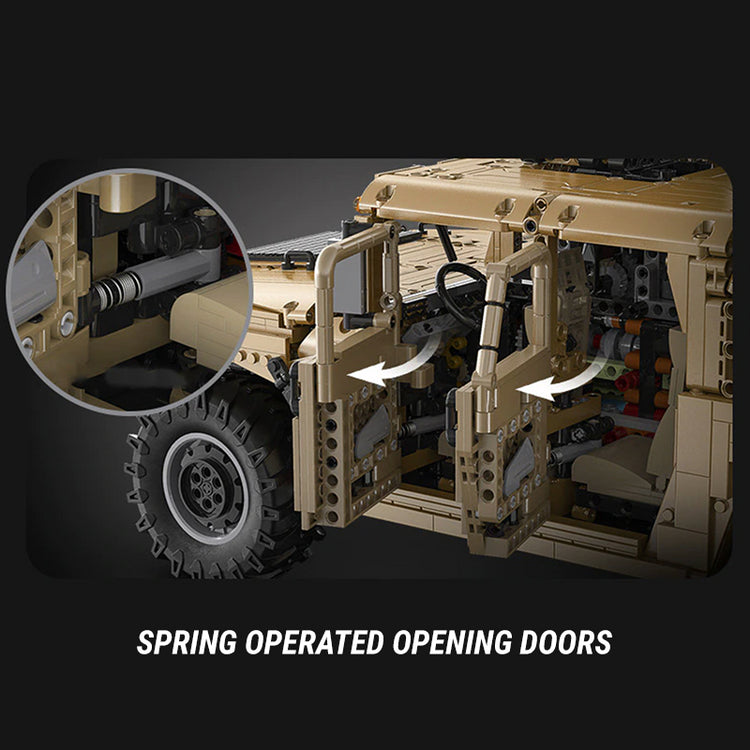 Remote Controlled Humvee 3934pcs - ENBRIC