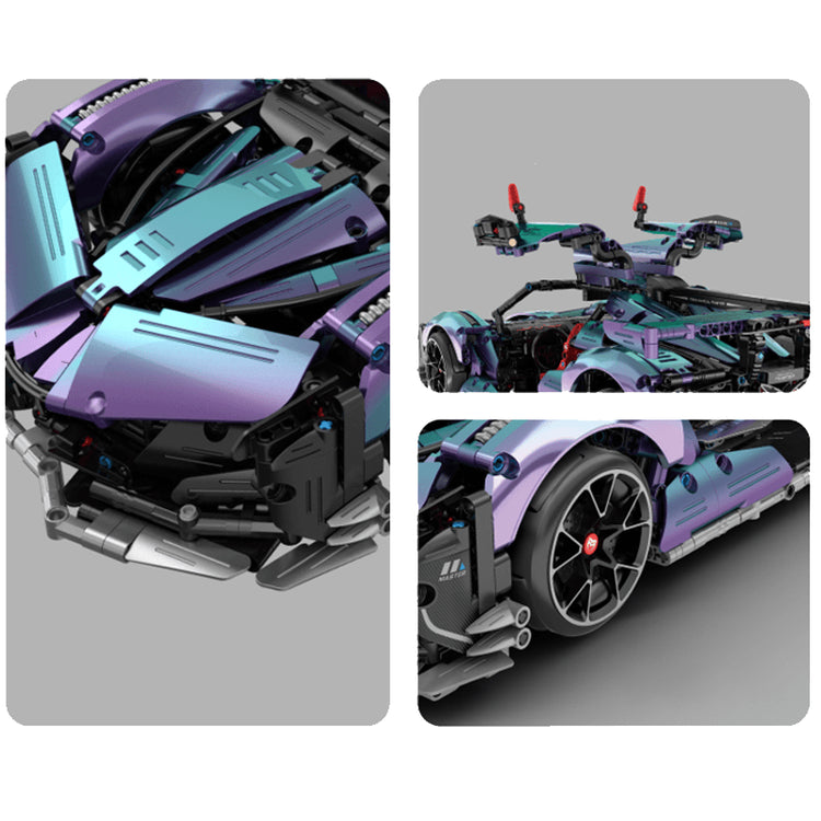 Drifting Psychadelic Intense Emotion Hypercar 2442pcs - ENBRIC